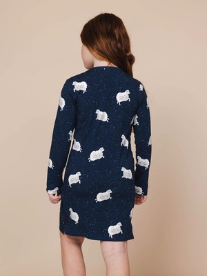 Counting Sheep Longsleeve Dress Kids from SNURK