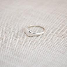 Signet Ring - Silver via Solitude the Label