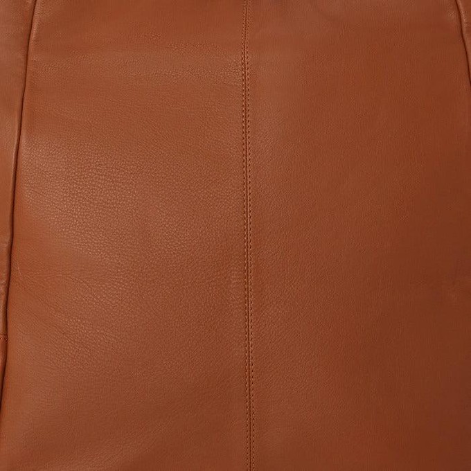 Tan Large Pocket Tote Shoulder Bag from Sostter