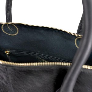 Black Leather Crossbody Shoulder Bag from Sostter