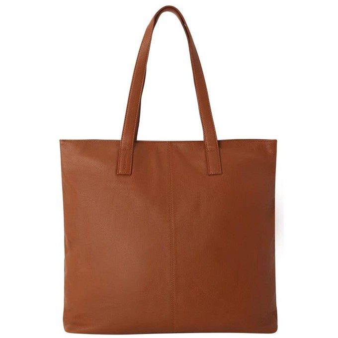 Tan Leather Everyday Tote from Sostter