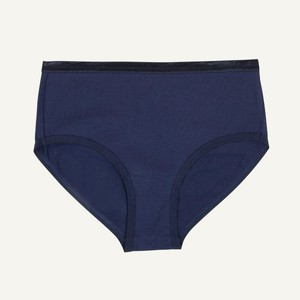 Organic Cotton Mid-Rise Brief in Marine from Subset