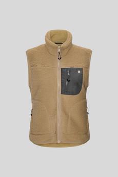 Kirby Vest Pale Khaki via Superstainable