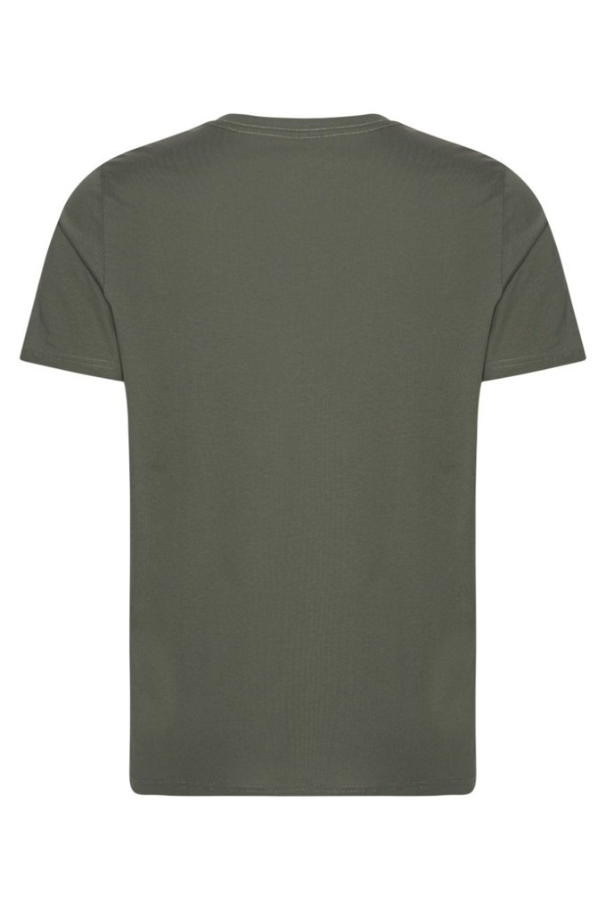 Mountaineering Tee Lark Green (Black Edition) from Superstainable