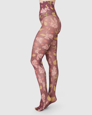 Helen Bullock Floral Tights from Swedish Stockings