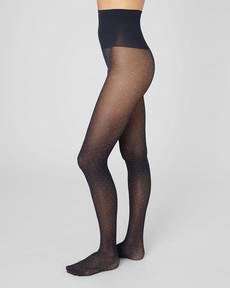 Eira Petite Dots Tights via Swedish Stockings