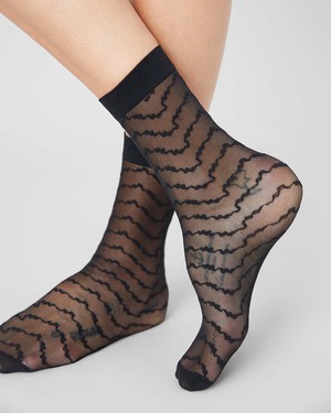 Mila Ruffle Socks from Swedish Stockings