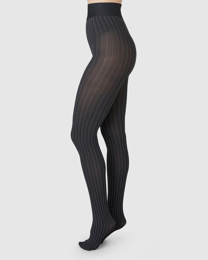 Hilda Stripe Tights from Swedish Stockings