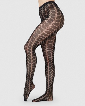 Meja Net Tights from Swedish Stockings