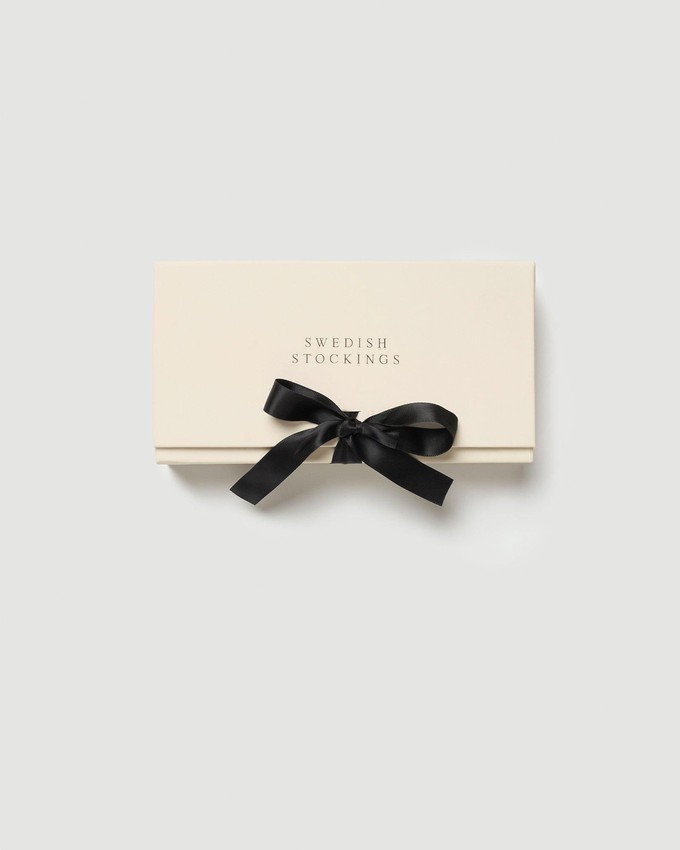 Gift Box: 2 Pairs of Ines Shimmery Socks from Swedish Stockings