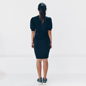 Dress - organic cotton - black from The Driftwood Tales