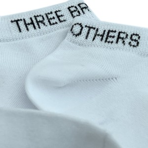 Bamboo Ankle White (x3) from Three Brothers