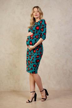 Audrey Maternity Breastfeeding Dress via Tilbea London