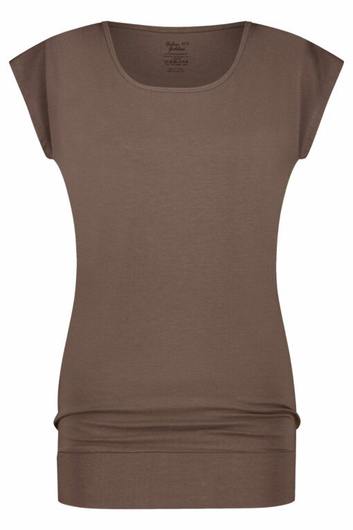 Asana Yoga Tee – Clay from Urban Goddess