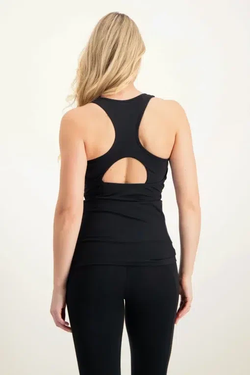 Anjea Yoga Sports Top – Onyx Black from Urban Goddess