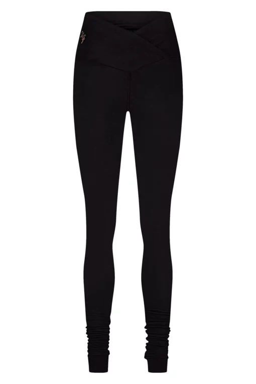 Sati High Waist Yoga Leggings – Onyx Black from Urban Goddess