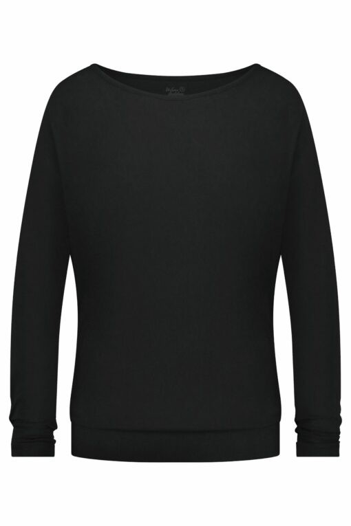 Budhi Longsleeve Yoga Top – Urban Black from Urban Goddess