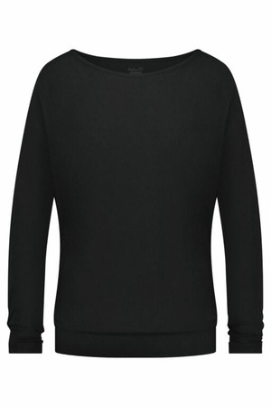 Budhi Longsleeve Yoga Top – Urban Black from Urban Goddess