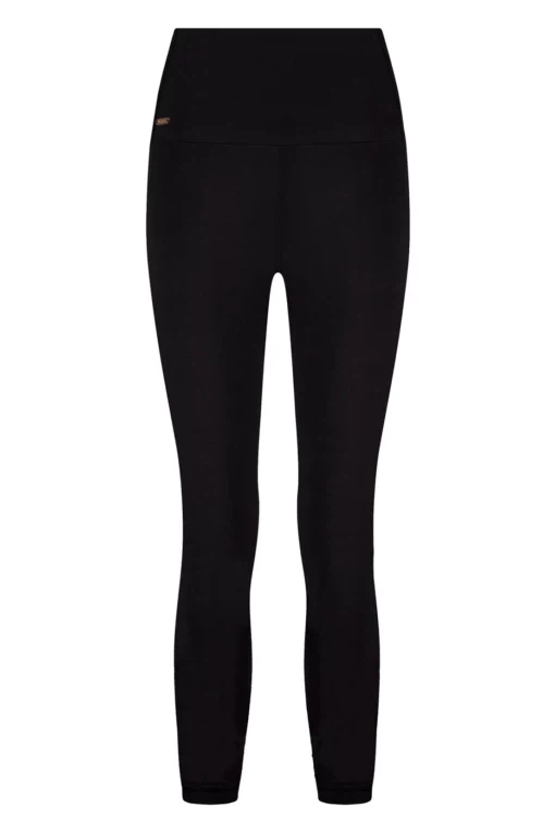 Surya Yoga Leggings 7/8 – Onyx Black from Urban Goddess