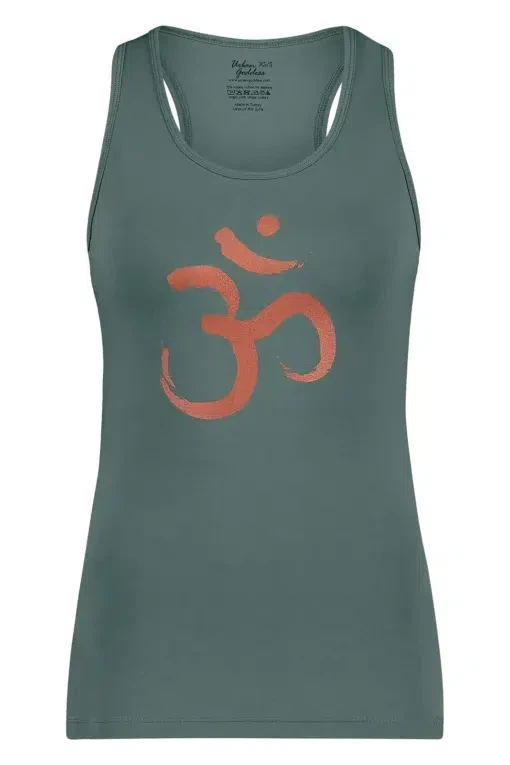 OM Core Yoga Tank – Forest from Urban Goddess