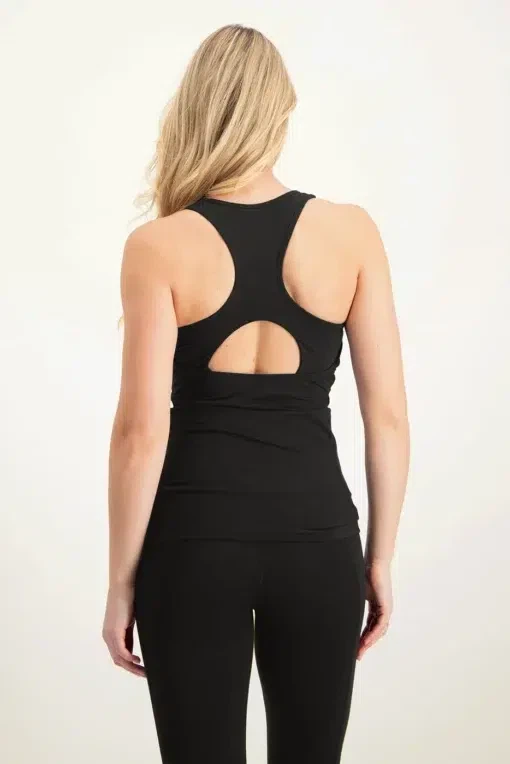 Anjea Yoga Sports Top – Onyx Black from Urban Goddess