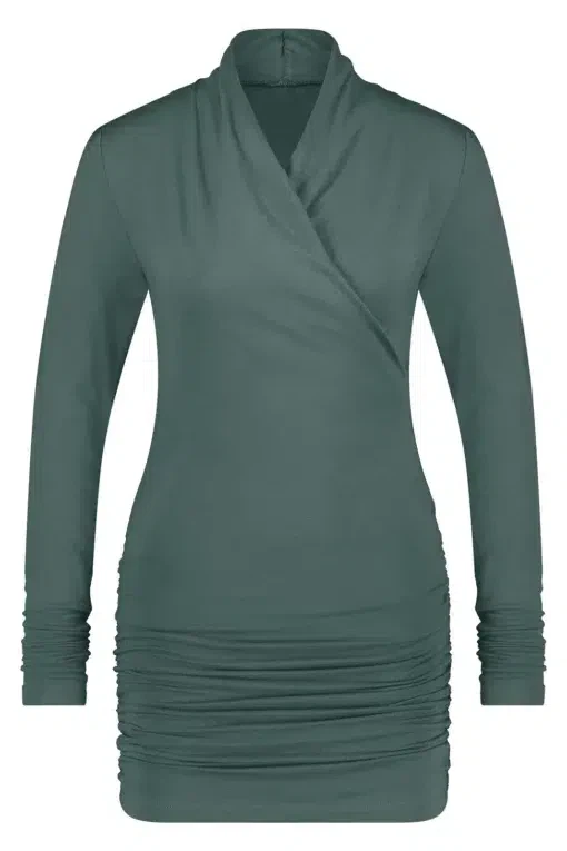 Good Karma Long Sleeve Yoga Tunic – Forest from Urban Goddess