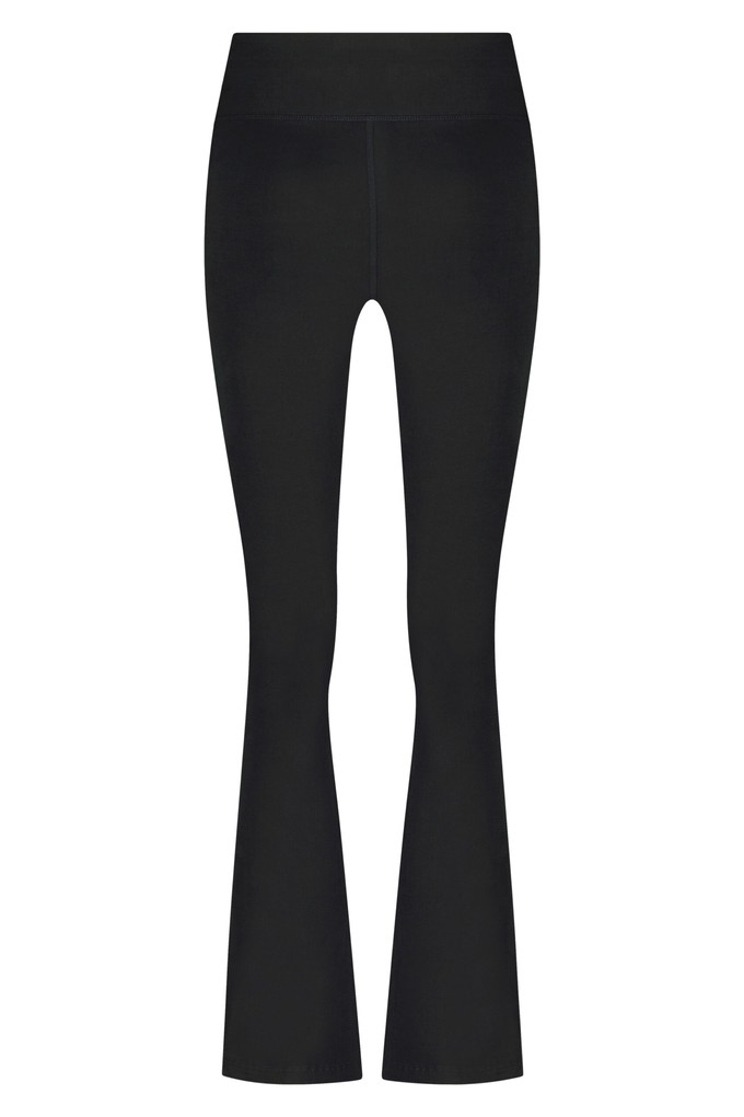 Flared Yoga pants Anandafied – Urban Black from Urban Goddess