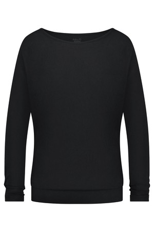 Budhi Longsleeve Yoga Top – Urban Black from Urban Goddess