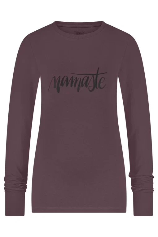 Namaste Core Yoga Longsleeve – Berry from Urban Goddess