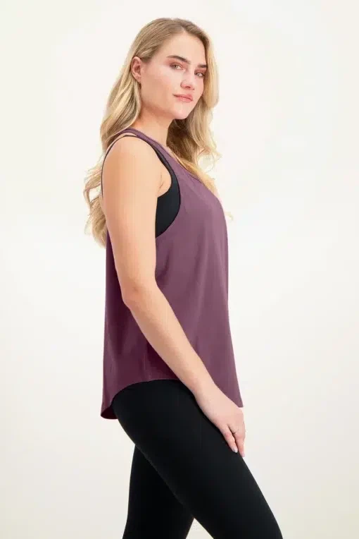 Maya Yoga Tank – Mauve from Urban Goddess