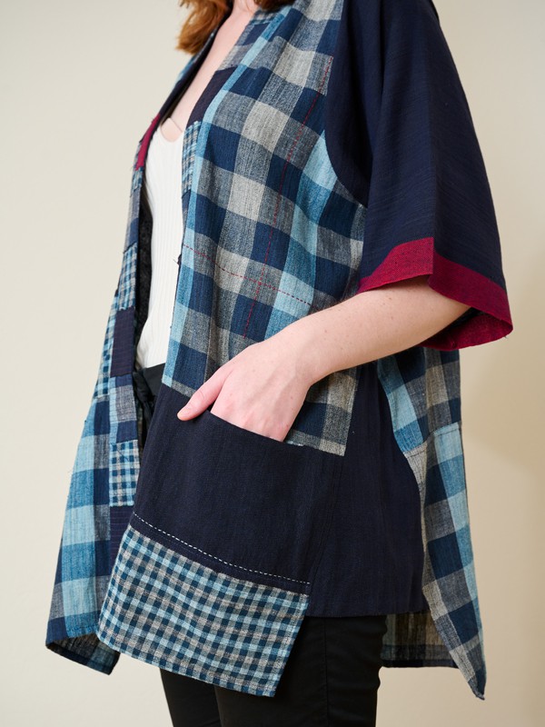 Indigo Boxy Kimono from Urban Medley