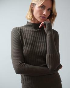 Žaltys: Nettle Merino Wool Turtleneck via Urbankissed