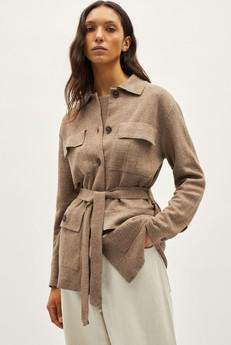 The Linen Cotton Sahariana Jacket - Rope via Urbankissed