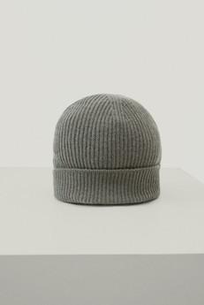 The Woolen Ribbed Beanie - Melange Dust Green via Urbankissed