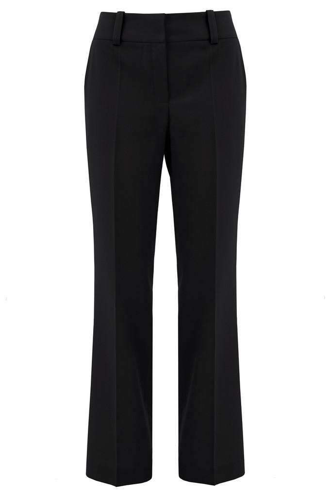 Straight-Leg Pants Black from Urbankissed