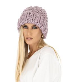 Hat Style Beanie - Lilac via Urbankissed