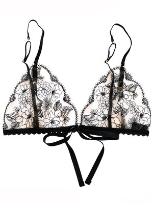 Brazil - Lace Triangle Bralette from Urbankissed