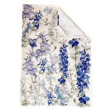 Floral Tea Towel Cotton - Delphinium via Urbankissed