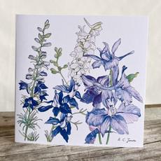 Delphinium Greeting Cards via Urbankissed