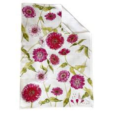 Floral Tea Towel Cotton - Zinnea via Urbankissed