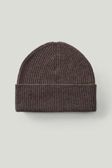 The Woolen Ribbed Beanie - Taupe via Urbankissed