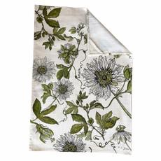 Floral Tea Towel Cotton - Passionfruit via Urbankissed