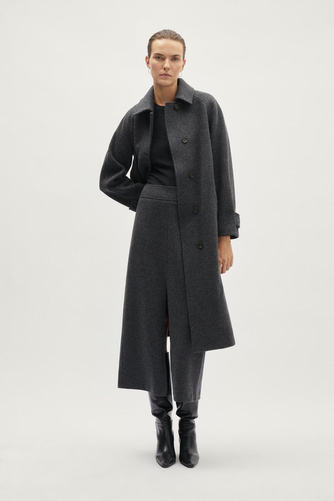 The Woolen Overcoat - Ash Grey from Urbankissed