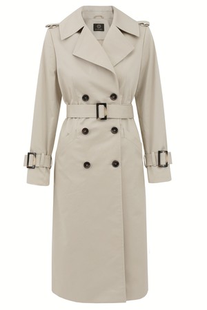 Light Beige Trench Coat from Urbankissed