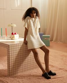 Vasara: Sea Salt Mini Dress via Urbankissed