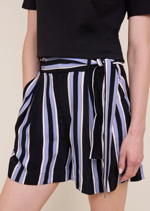 Striped Viscose Shorts from Vanilia