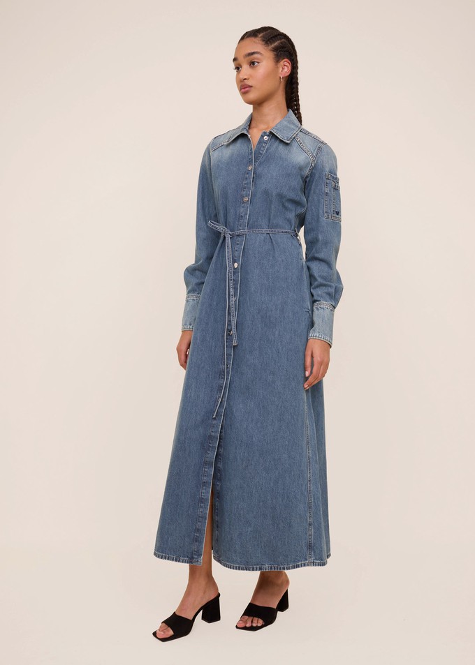 Denim midi jurk from Vanilia