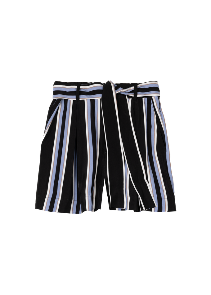 Striped Viscose Shorts from Vanilia