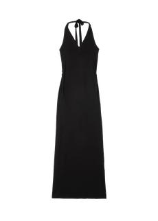 Clean viscose halter dress via Vanilia