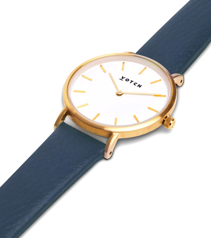 Gold & Navy Watch | Petite from Votch